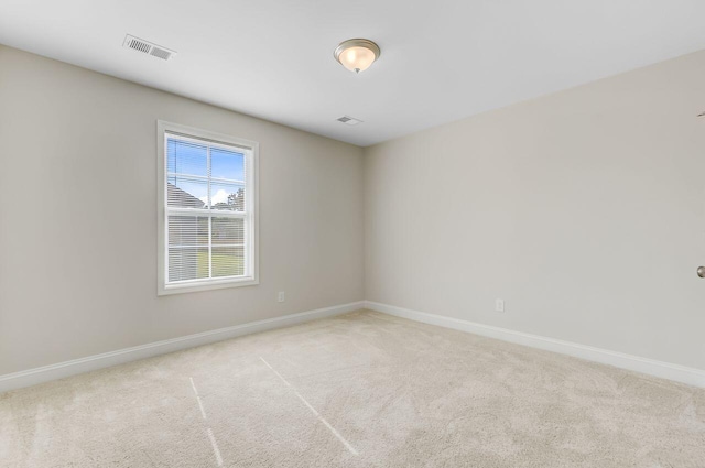 224 Young Town Cir, Orangeburg, SC 29118 - unfurnished room featuring visible vents, baseboards, and light colored carpet