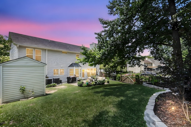 100 Conset Bay Ct, Goose Creek, SC 29445 - view of green lawn featuring central AC unit