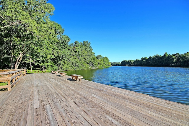 100 Conset Bay Ct, Goose Creek, SC 29445 - dock area with a water view