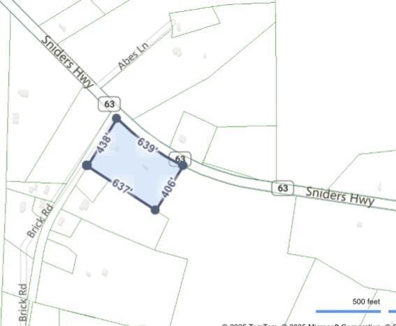 6287 Sniders Hwy, Walterboro, SC 29488 - map / location of property area