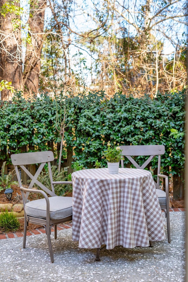 view of patio