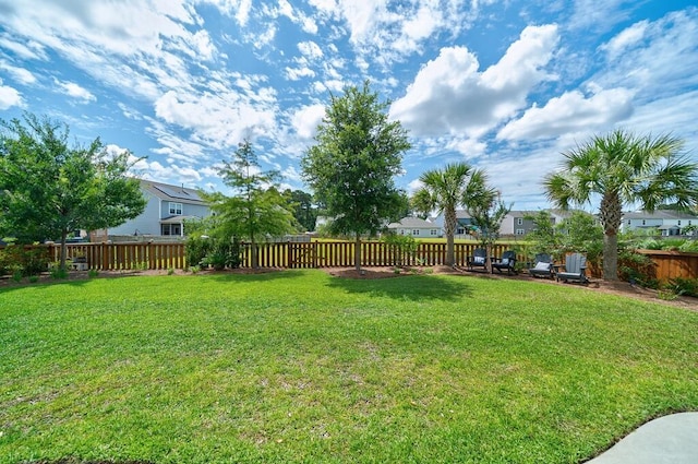 2024 Lanneau Ln, Johns Island, SC 29455 - fenced backyard featuring a residential view