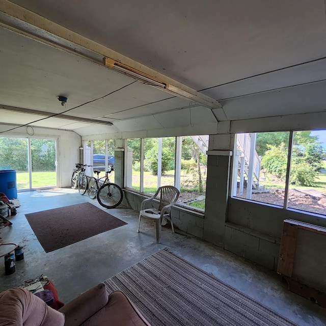 1201 Crescent St, Summerton, SC 29148 - sunroom / solarium featuring concrete flooring and healthy amount of natural light