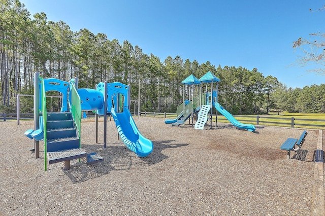 view of community playground