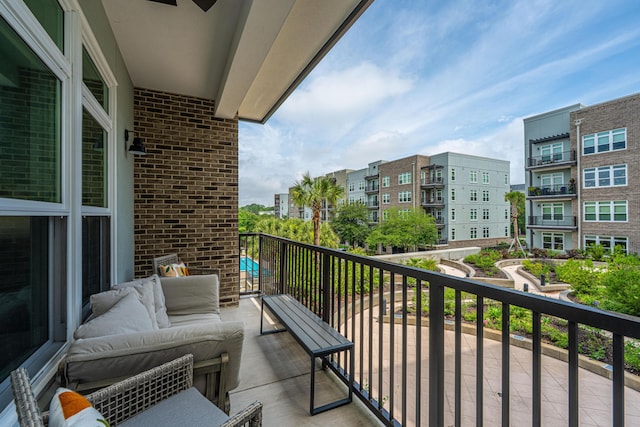 145 Pier View St Unit 214, Daniel Island, SC 29492 - balcony with an outdoor hangout area