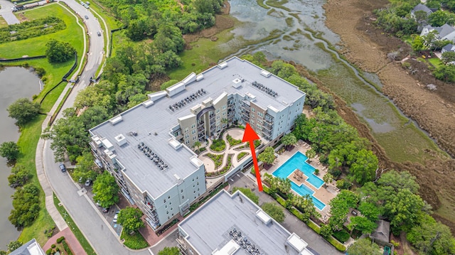 145 Pier View St Unit 214, Daniel Island, SC 29492 - bird's eye view of a pool and a large body of water