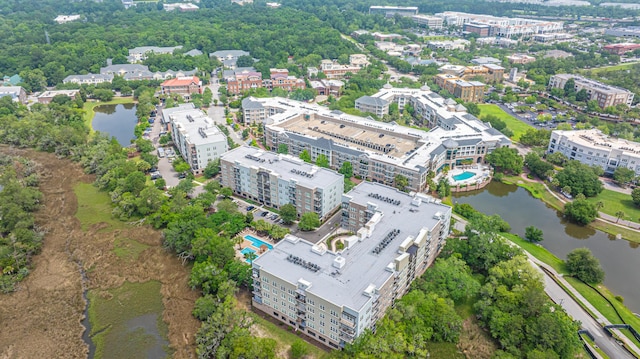 145 Pier View St Unit 214, Daniel Island, SC 29492 - drone / aerial view of a large body of water