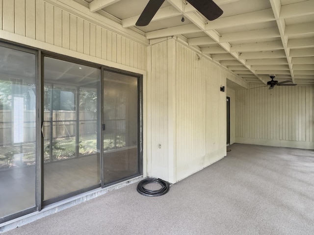 10 Stallion Ct, Charleston, SC 29407 - view of patio / terrace with a ceiling fan