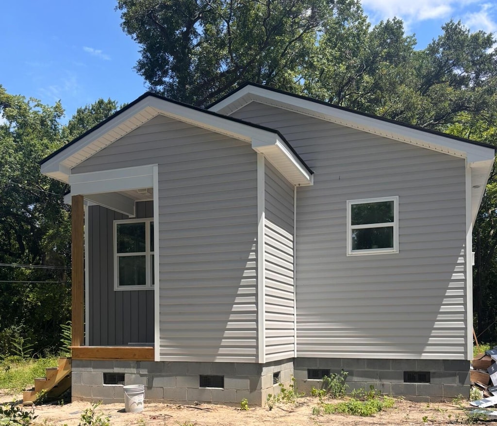 2635 Tillman St, North Charleston, SC 29405 - view of property exterior featuring crawl space
