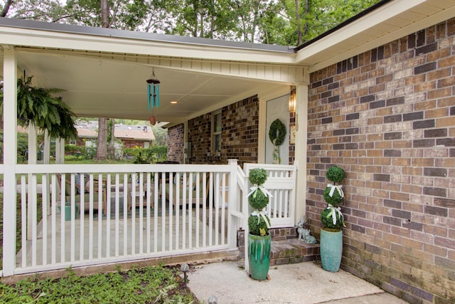 10 Teaneck Rd, Goose Creek, SC 29445 - entrance to property featuring brick siding and covered porch