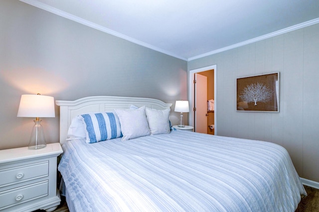 1400 Ocean Blvd Unit 106B, Isle Of Palms, SC 29451 - bedroom featuring ornamental molding