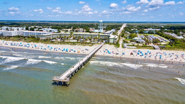 1400 Ocean Blvd Unit 106B, Isle Of Palms, SC 29451 - bird's eye view of expansive beach