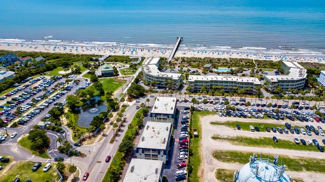 1400 Ocean Blvd Unit 106B, Isle Of Palms, SC 29451 - drone / aerial view of a large body of water
