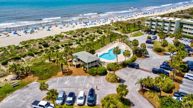1400 Ocean Blvd Unit 106B, Isle Of Palms, SC 29451 - aerial view of extended coastline and a pool