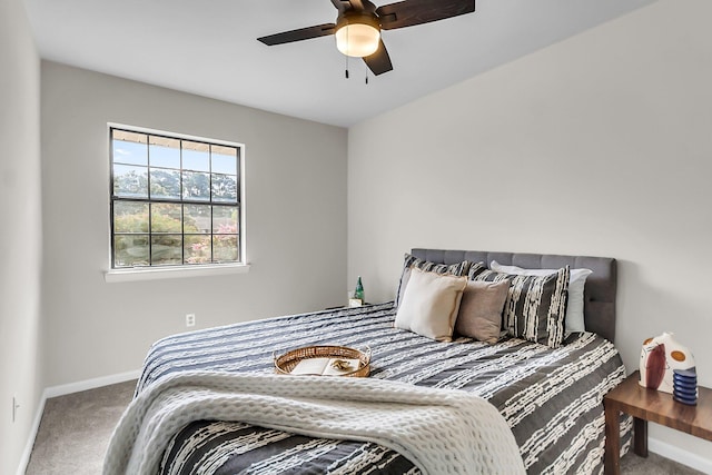 2362 Parsonage Rd Unit 2H, Charleston, SC 29414 - carpeted bedroom featuring baseboards and ceiling fan