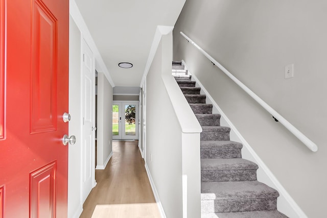 2362 Parsonage Rd Unit 2H, Charleston, SC 29414 - entrance foyer with light wood-type flooring and stairs