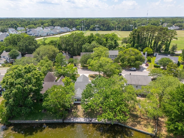 1027 Wayfarer Ln, Charleston, SC 29412 - aerial view of residential area with a tree filled landscape
