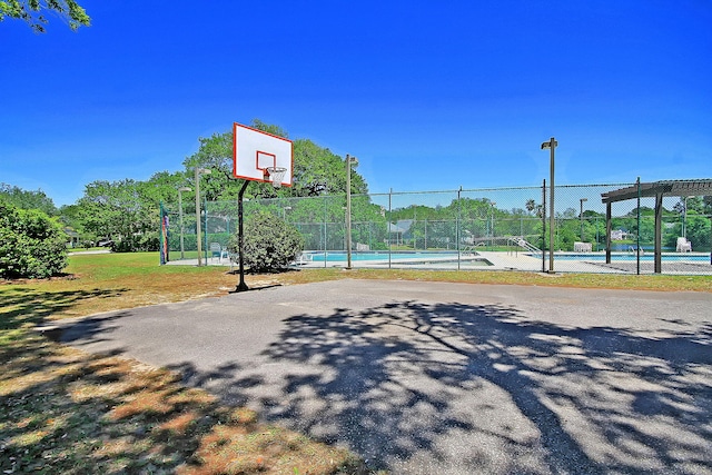1027 Wayfarer Ln, Charleston, SC 29412 - view of sport court featuring community basketball court and a community pool