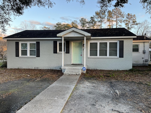 view of front of house