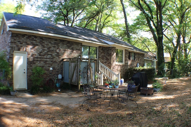 20 Anderson Ave, Charleston, SC 29412 - rear view of property with brick siding