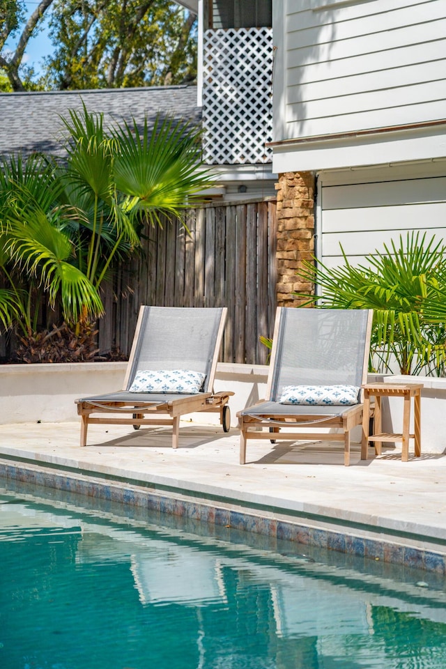 view of pool
