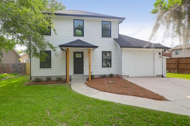 397 Parkdale Dr, Charleston, SC 29414 - view of front of home featuring driveway, an attached garage, and a shingled roof