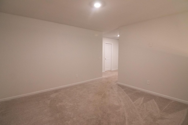 217 Pink Azalea St, Summerville, SC 29485 - unfurnished room featuring baseboards, recessed lighting, and light carpet