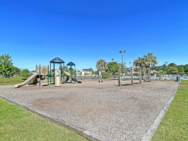 view of community playground