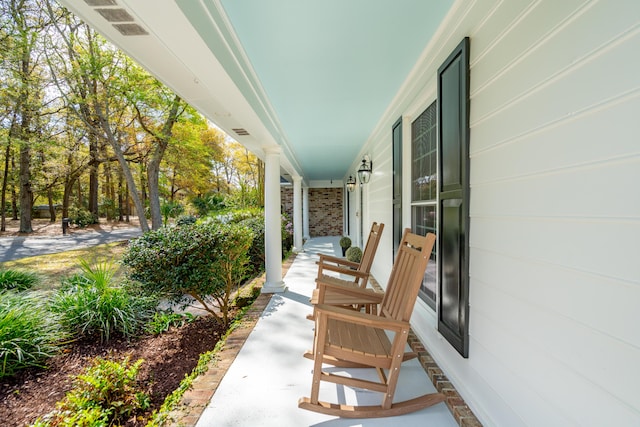 630 Cain Dr, Mount Pleasant, SC 29464 - view of porch