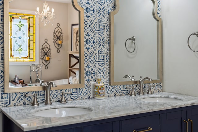 630 Cain Dr, Mount Pleasant, SC 29464 - full bath with double vanity
