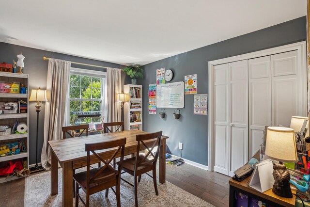 630 Cain Dr, Mount Pleasant, SC 29464 - dining space featuring wood finished floors and baseboards