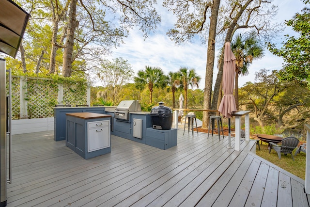 630 Cain Dr, Mount Pleasant, SC 29464 - view of wooden deck