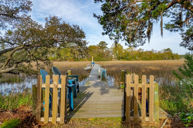 630 Cain Dr, Mount Pleasant, SC 29464 - view of dock area