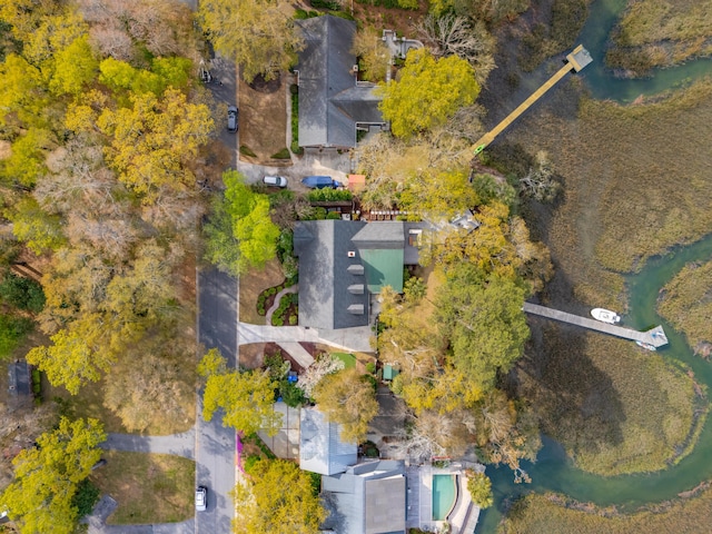 630 Cain Dr, Mount Pleasant, SC 29464 - bird's eye view of a pool