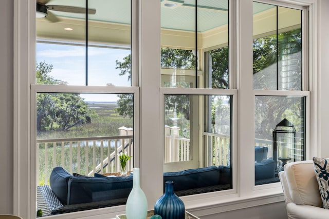 2087 Sterling Marsh Ln, Seabrook Island, SC 29455 - detailed view of ceiling fan