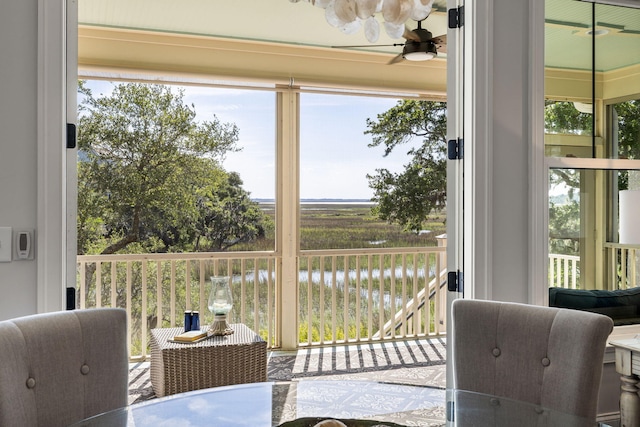 2087 Sterling Marsh Ln, Seabrook Island, SC 29455 - view of sunroom / solarium