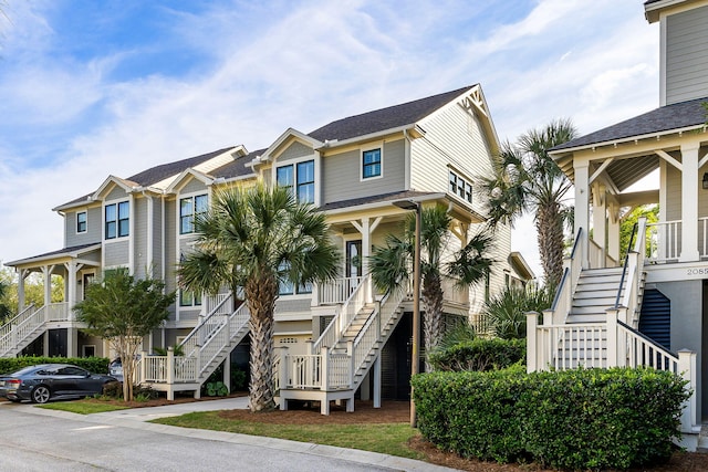 2087 Sterling Marsh Ln, Seabrook Island, SC 29455 - view of front of property featuring stairs and covered porch