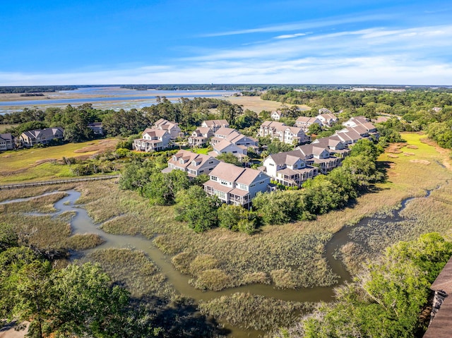 2087 Sterling Marsh Ln, Seabrook Island, SC 29455 - aerial view of residential area with a large body of water