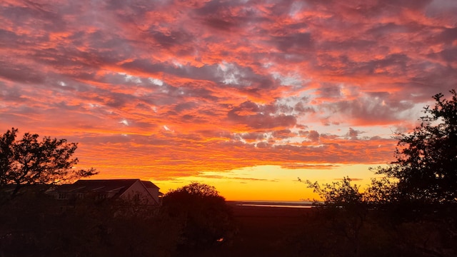 2087 Sterling Marsh Ln, Seabrook Island, SC 29455 - nature at dusk featuring a water view