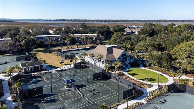 aerial view