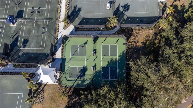 drone / aerial view