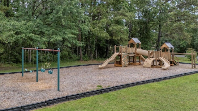 view of community playground