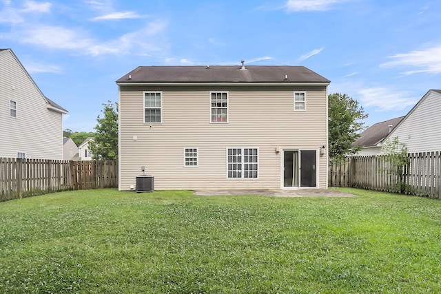 125 Towering Pine Dr, Ladson, SC 29456 - back of property featuring central AC unit and a patio