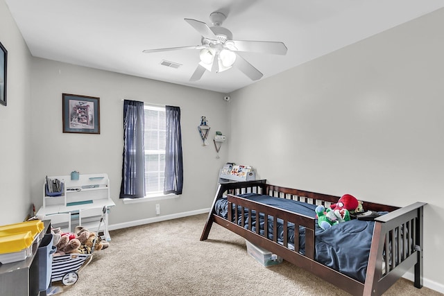 125 Towering Pine Dr, Ladson, SC 29456 - carpeted bedroom featuring baseboards and ceiling fan