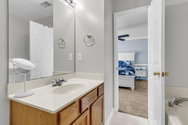 125 Towering Pine Dr, Ladson, SC 29456 - bathroom featuring vanity and a bath