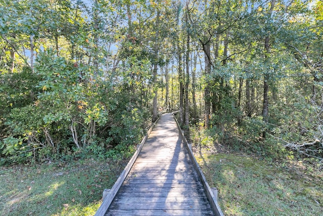 125 Towering Pine Dr, Ladson, SC 29456 - view of community with a wooded view