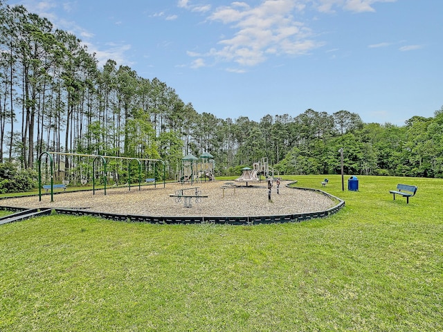125 Towering Pine Dr, Ladson, SC 29456 - communal playground with a lawn