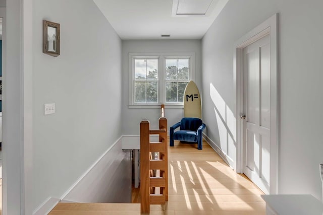 222 Haddrell St, Mount Pleasant, SC 29464 - sitting room featuring light wood-style floors