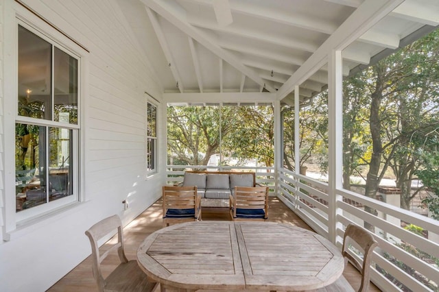 222 Haddrell St, Mount Pleasant, SC 29464 - deck with an outdoor living space
