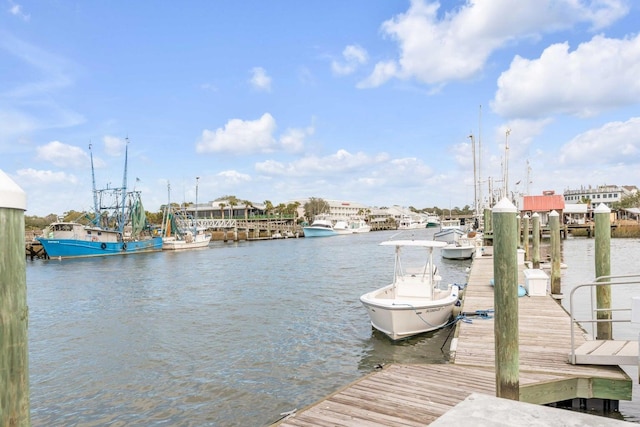 222 Haddrell St, Mount Pleasant, SC 29464 - dock area with a water view